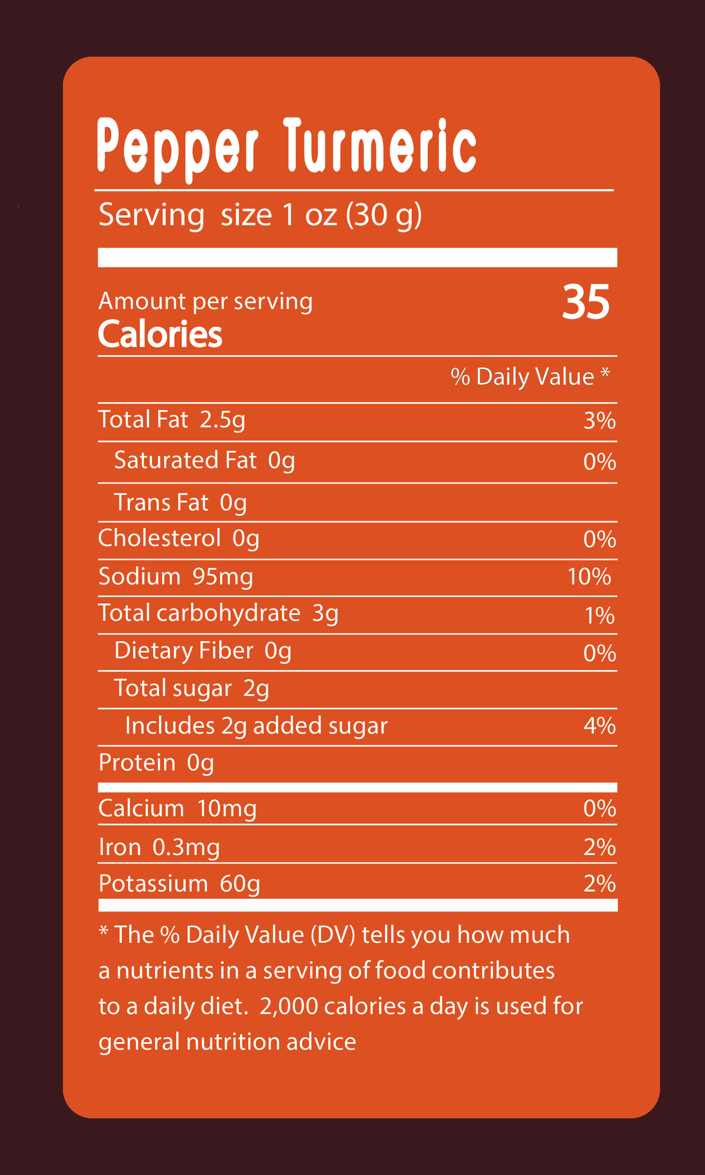 Pepper Turmeric + honey